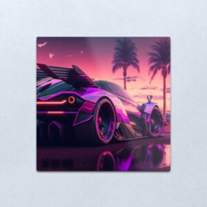 Hypercar Heck glänzend